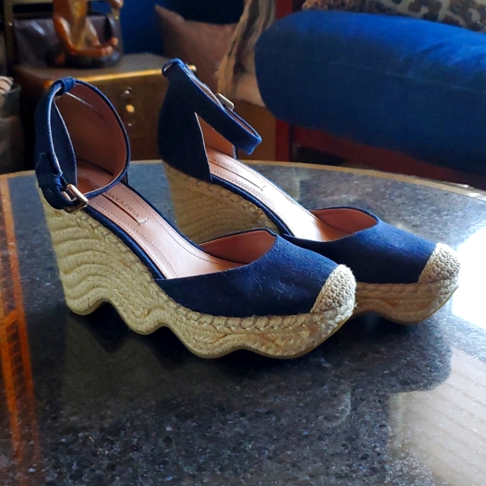 BCBG Maxazria Denim Espadrilles